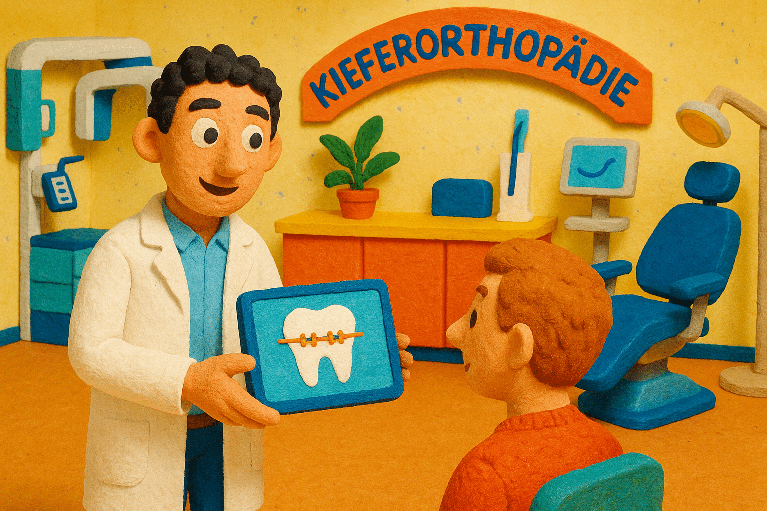 Moderne Kieferorthopädie-Praxis in Schleswig mit digitaler Ausstattung und persönlicher Beratung